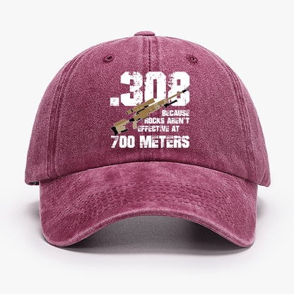 .308 Because Rocks Aren't Effective At 700 Meters Cap (Free Customization)