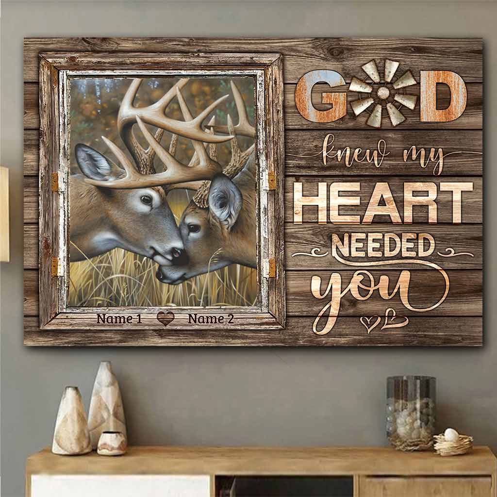 Home Is Wherever I'm With You - Personalized Hunting Poster