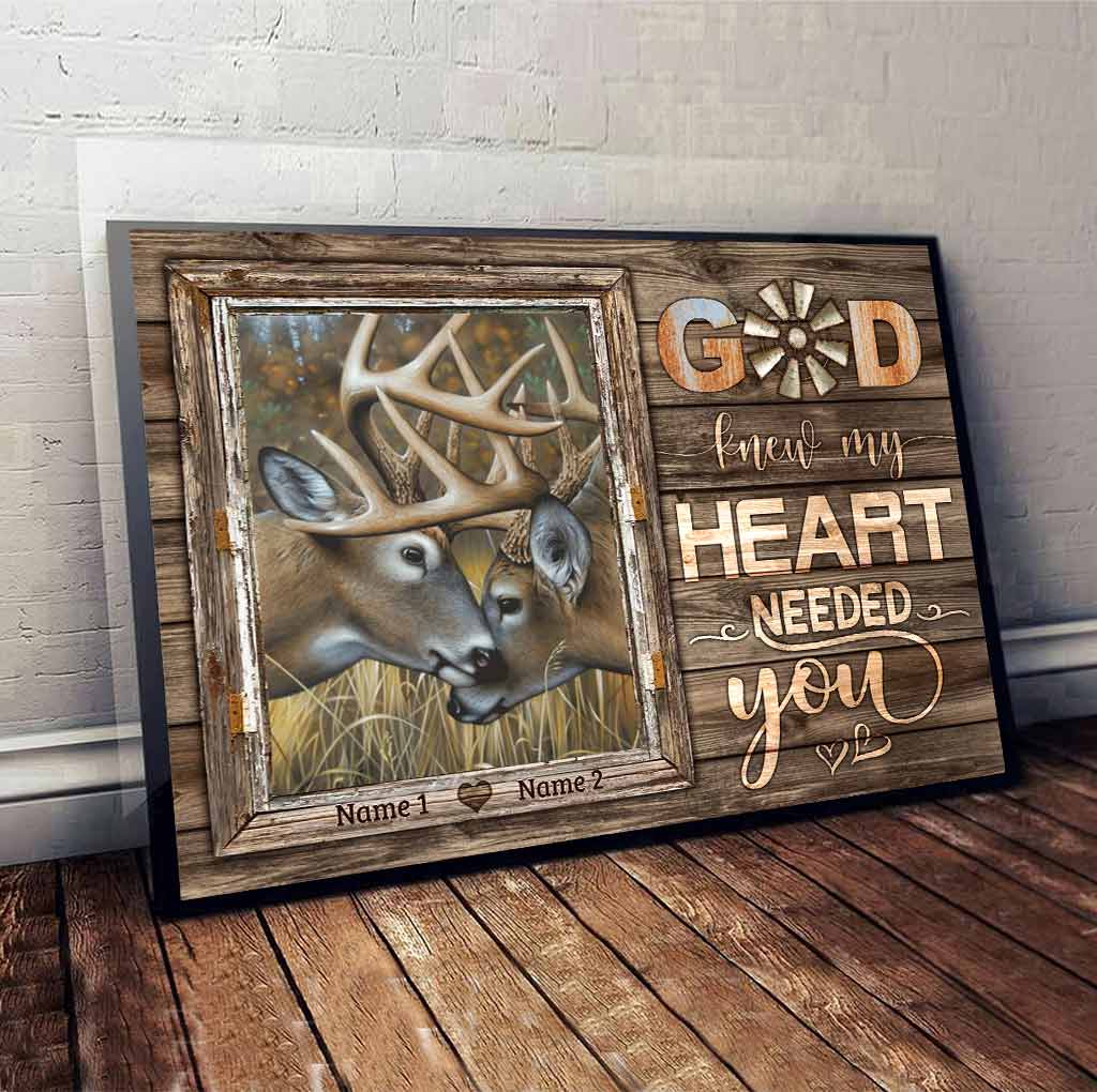 Home Is Wherever I'm With You - Personalized Hunting Poster