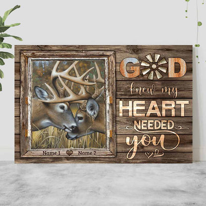 Home Is Wherever I'm With You - Personalized Hunting Poster