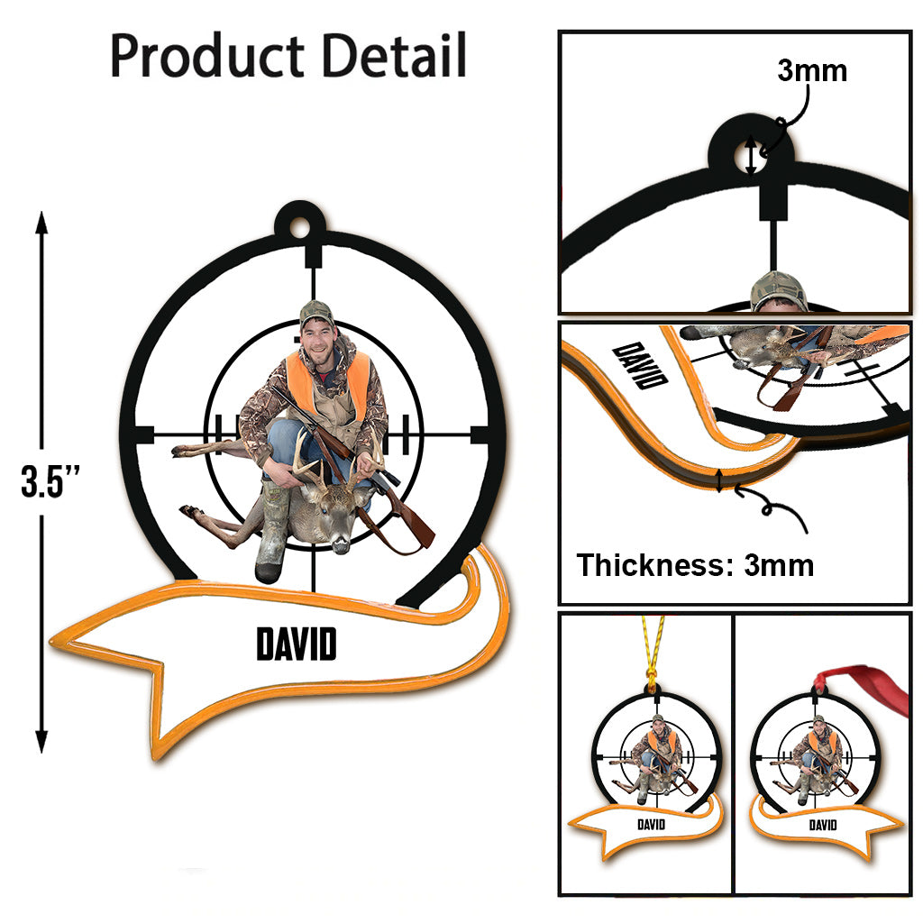 Love Hunting - Personalized Hunting Ornament