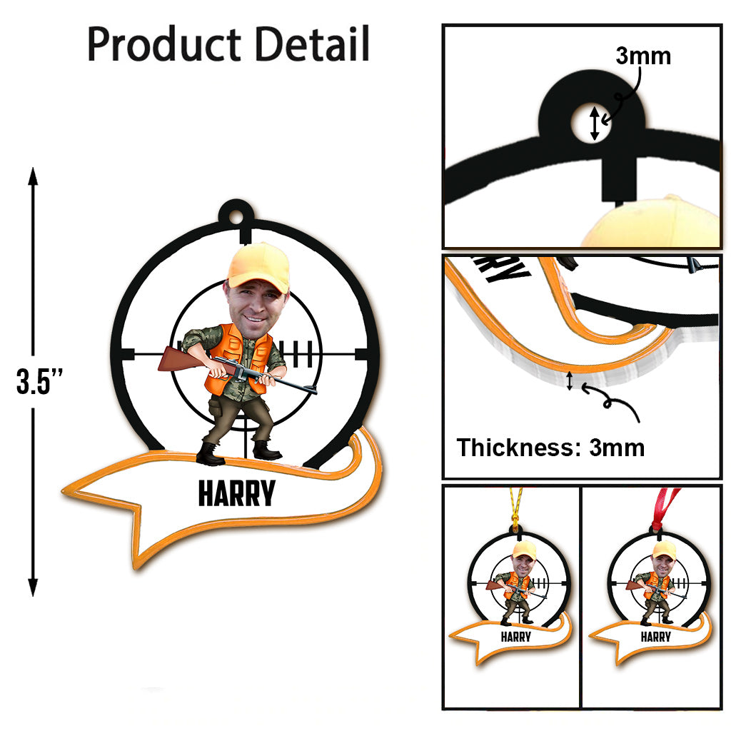 Love Hunting - Personalized Hunting Ornament