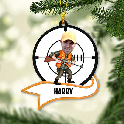 Love Hunting - Personalized Hunting Ornament