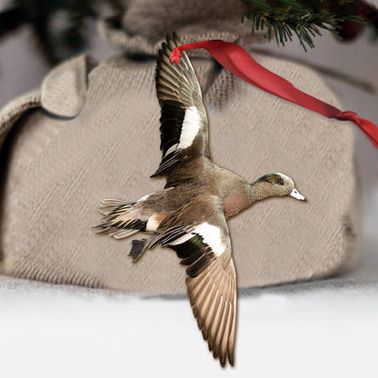 Widgeon My Hunting Collection - Christmas Ornament (Printed On Both Sides)
