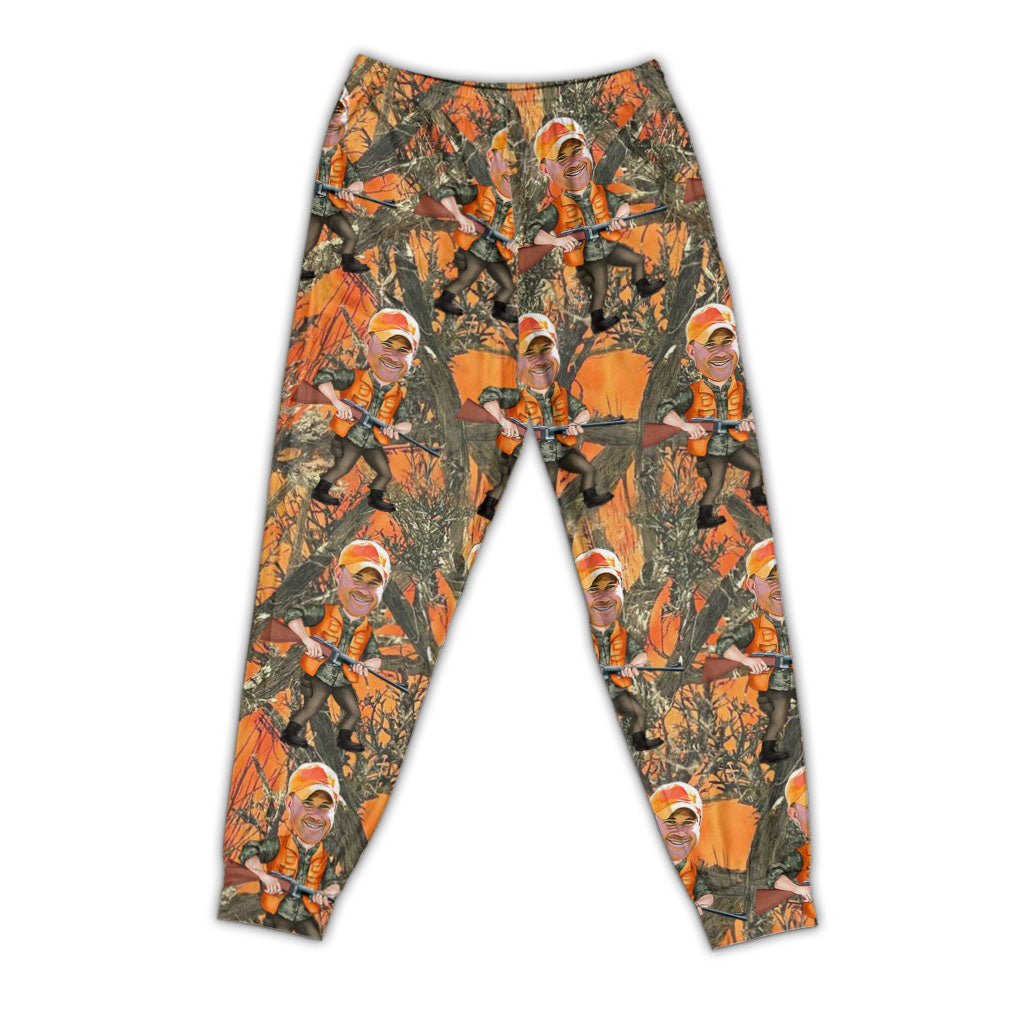 Photo Inserted Hunter - Personalized Hunting Pajamas Set