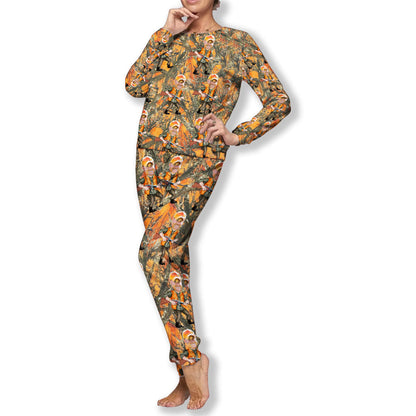 Photo Inserted Hunter - Personalized Hunting Pajamas Set