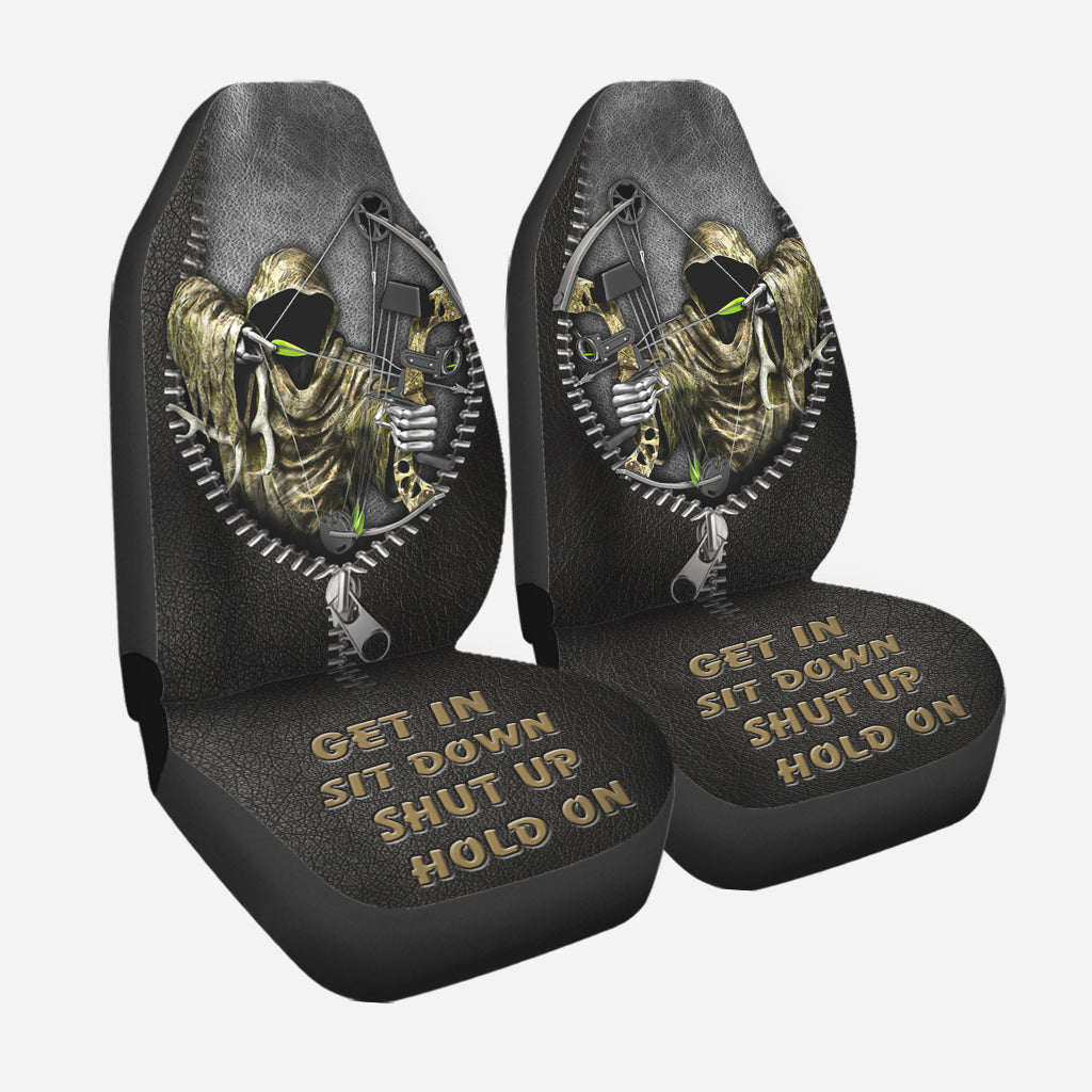 Get In Sit Down Shut Up Hold On - Hunting Seat Covers