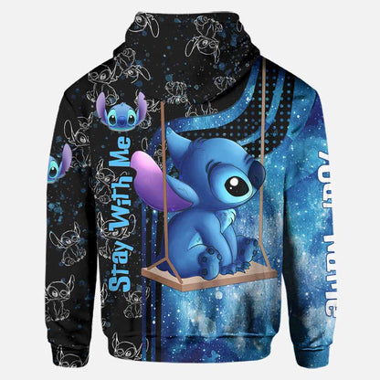 Stay With Me - Personalized Hoodie And Leggings