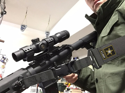 Custom Tactical Gun Sling – Personalized 2-Point Rifle Sling with Your Text or Graphic | Military Style Sling | Custom Gear