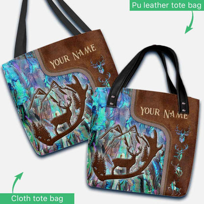 Love Deers - Personalized Hunting Tote Bag