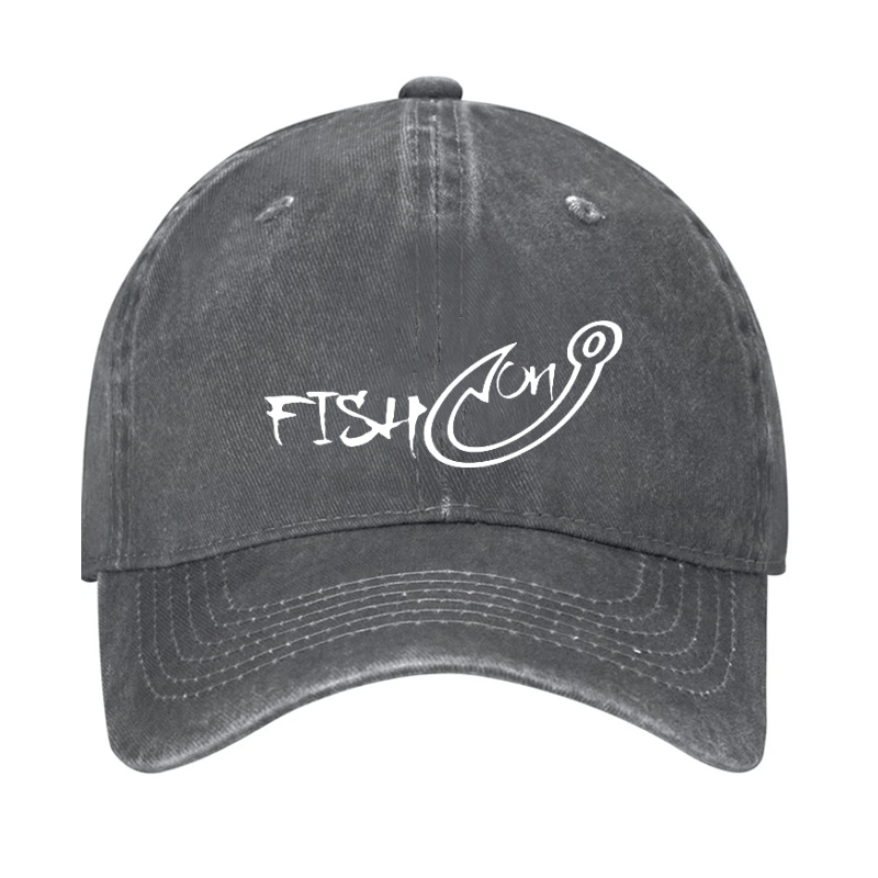 Fish On Funny Fishing Cap (Free Customization)