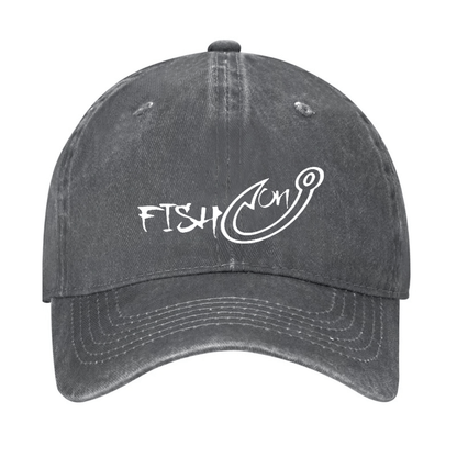 Fish On Funny Fishing Cap (Free Customization)