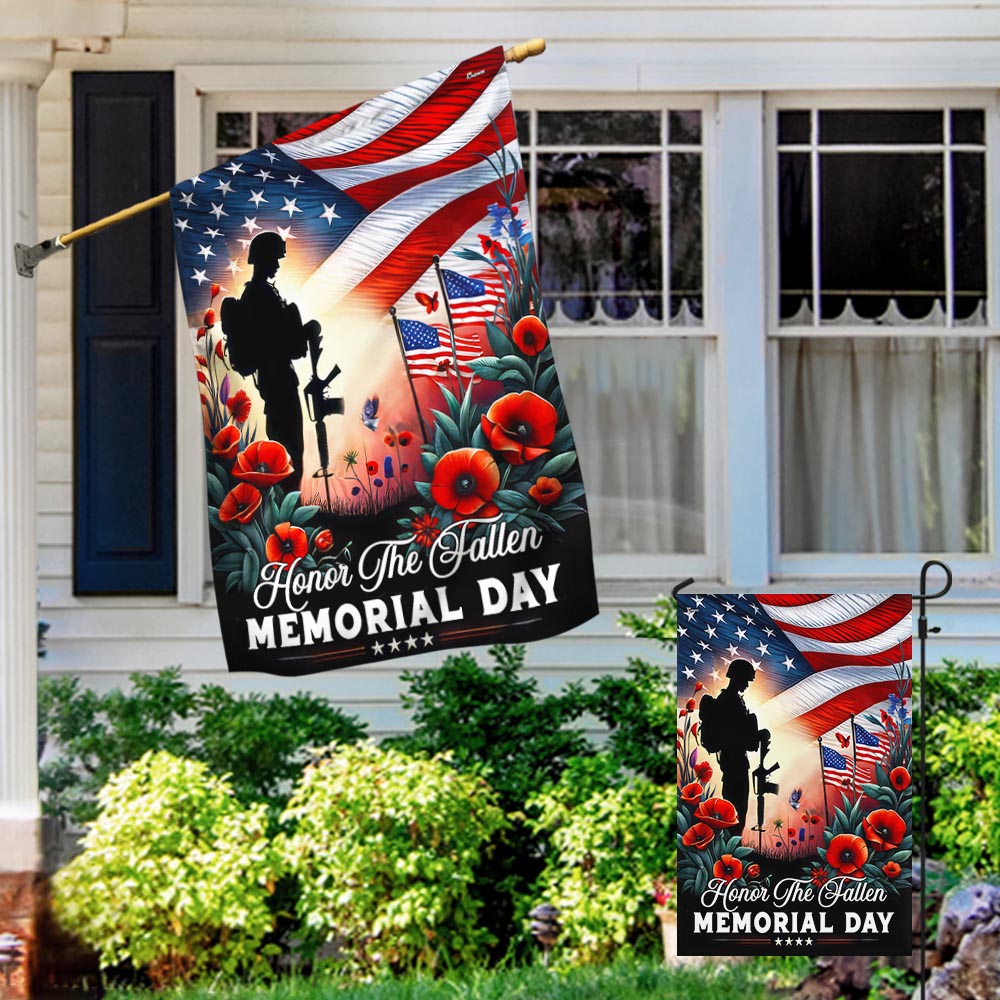 FLAGWIX Memorial Day US Veteran Honor The Fallen Flag MLN2737F
