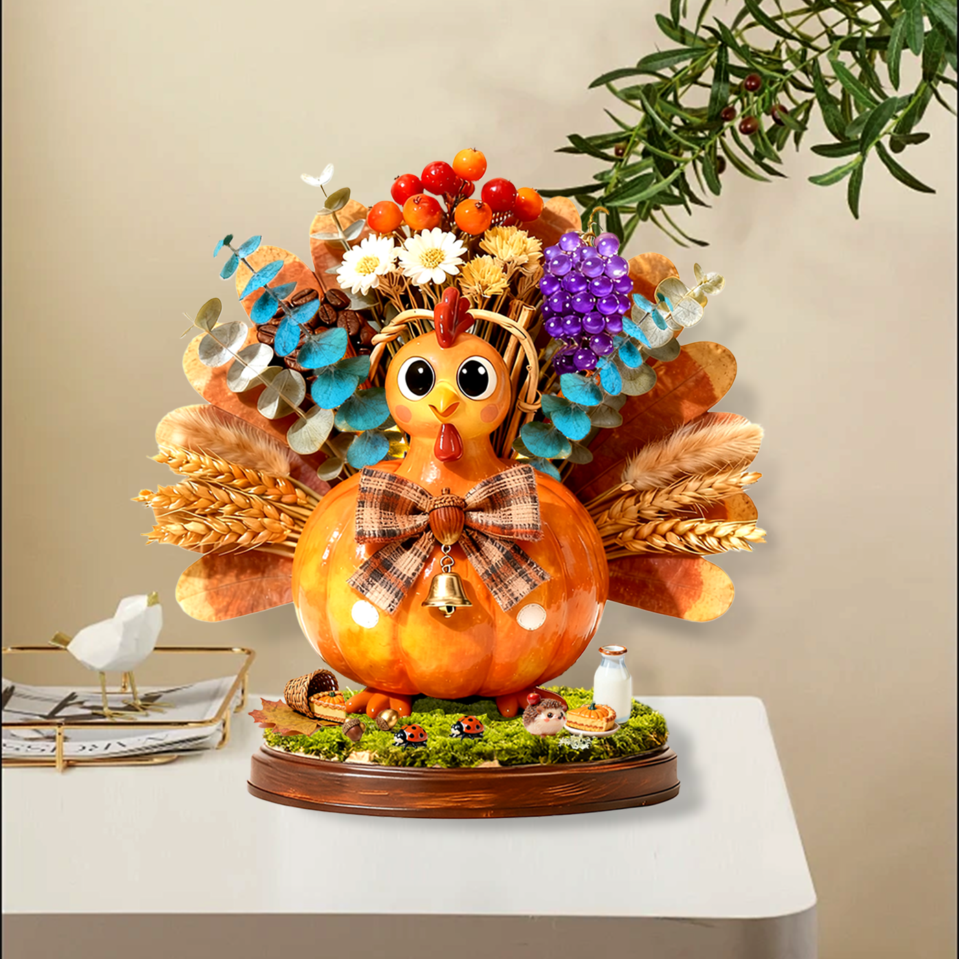 🦃Merry Harvest Turkey Tabletop Decor