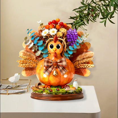 🦃Merry Harvest Turkey Tabletop Decor