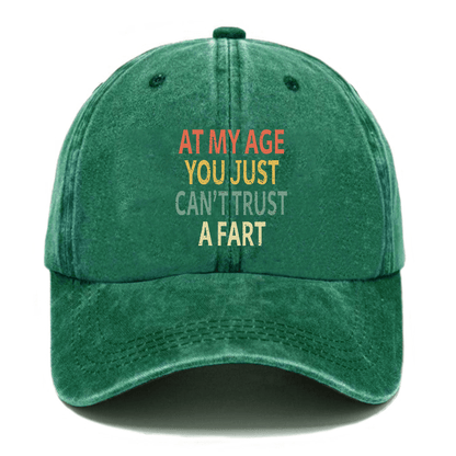 Elderly Funny At My Age You Just Can't Trust a Fart Essential Cap