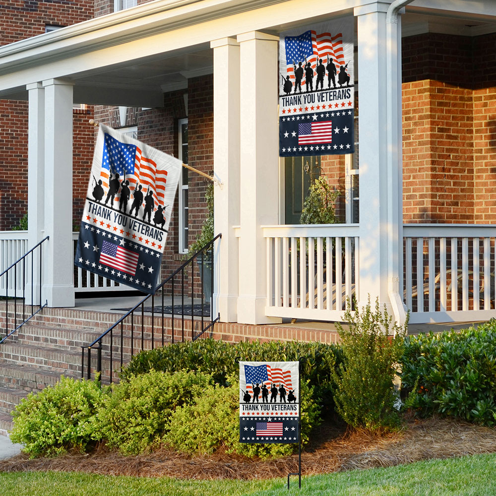 Veterans Day Thank You Veterans Flag TQN3866F