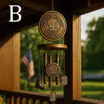 U.S. Armed Forces Commemorative Wind Chime Series