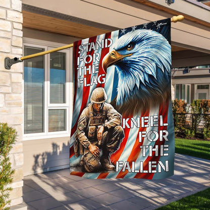 Memorial Day FLAGWIX American Veterans Eagle Stand For The Flag Kneel For The Fallen Flag MLN2768F