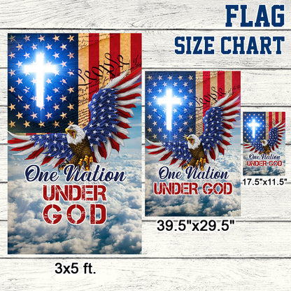 Flagwix American Flag - American Flag One Nation Under God BNN193F