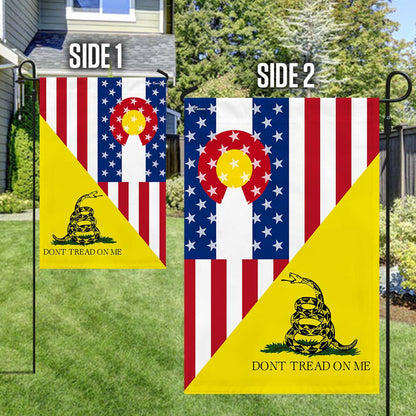 Don't Tread On Me Colorado American Gadsden Flag TPT1168F