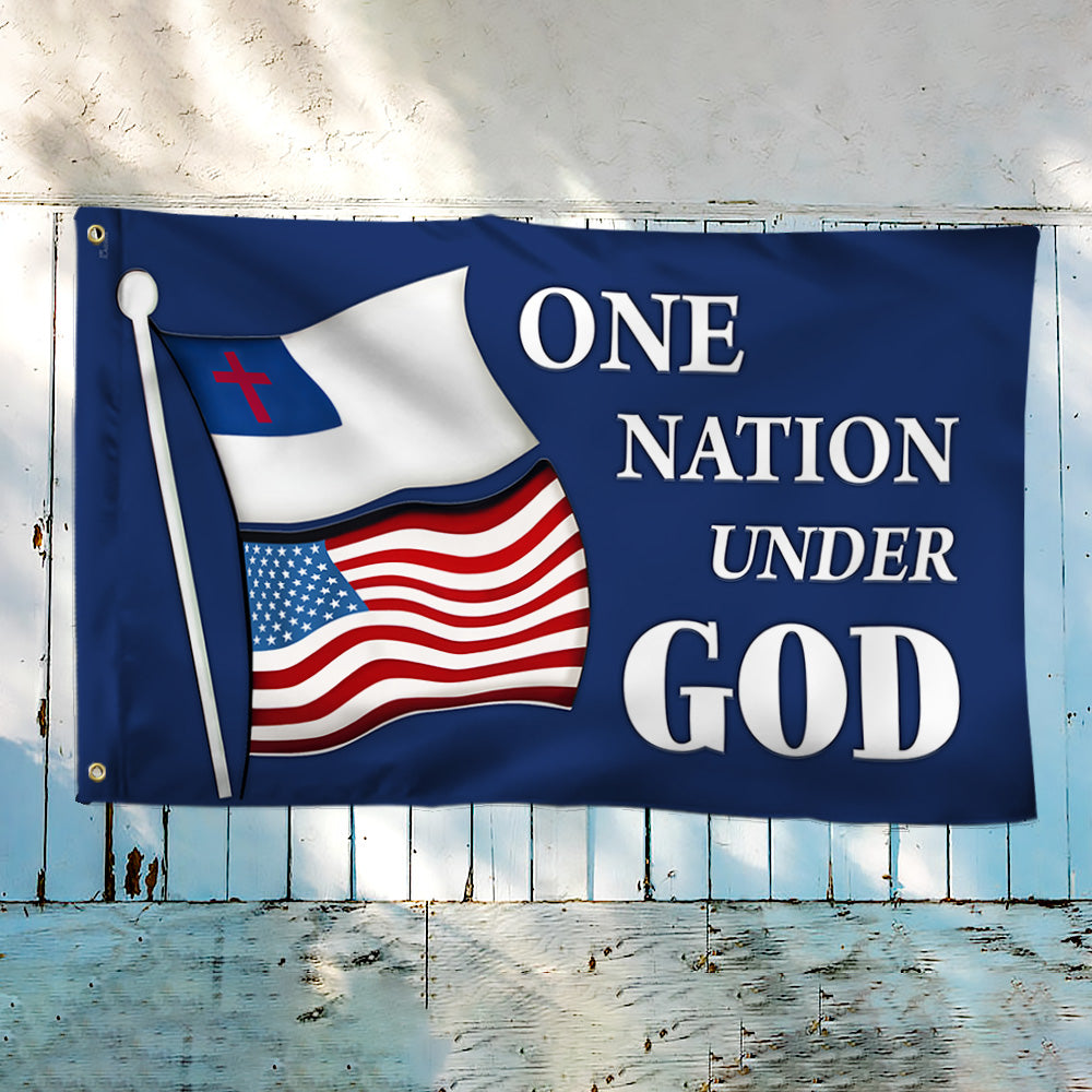 One Nation Under God Grommet Flag MLN916GF