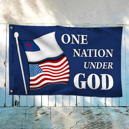 One Nation Under God Grommet Flag MLN916GF