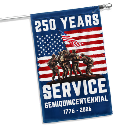 Flagwix American Flag - USA 250th Anniversary Semiquincentennial Patriotic Canvas Flag