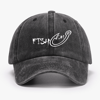 Fish On Funny Fishing Cap (Free Customization)