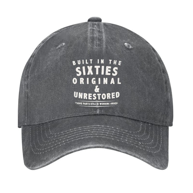 Built In The Sixties Original Cap (Free Customization)