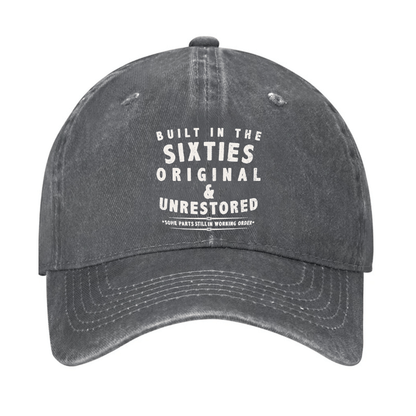 Built In The Sixties Original Cap (Free Customization)