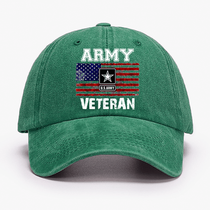 Army U.S.Army Veteran Cap (Free Customization)