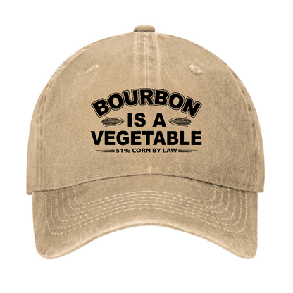 Bourbon Is A Vegetable 51% Corn By Law Cap
