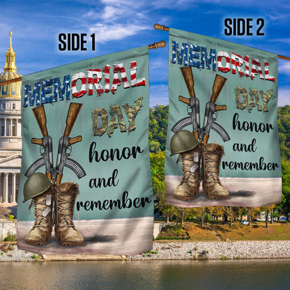 Memorial Day Flag Honor And Remember Veterans TQN1008F