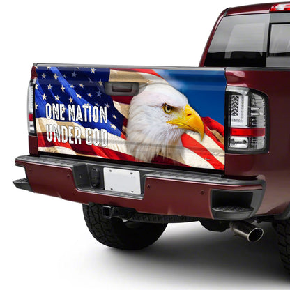 American Eagle Truck Tailgate Decal Sticker Wrap