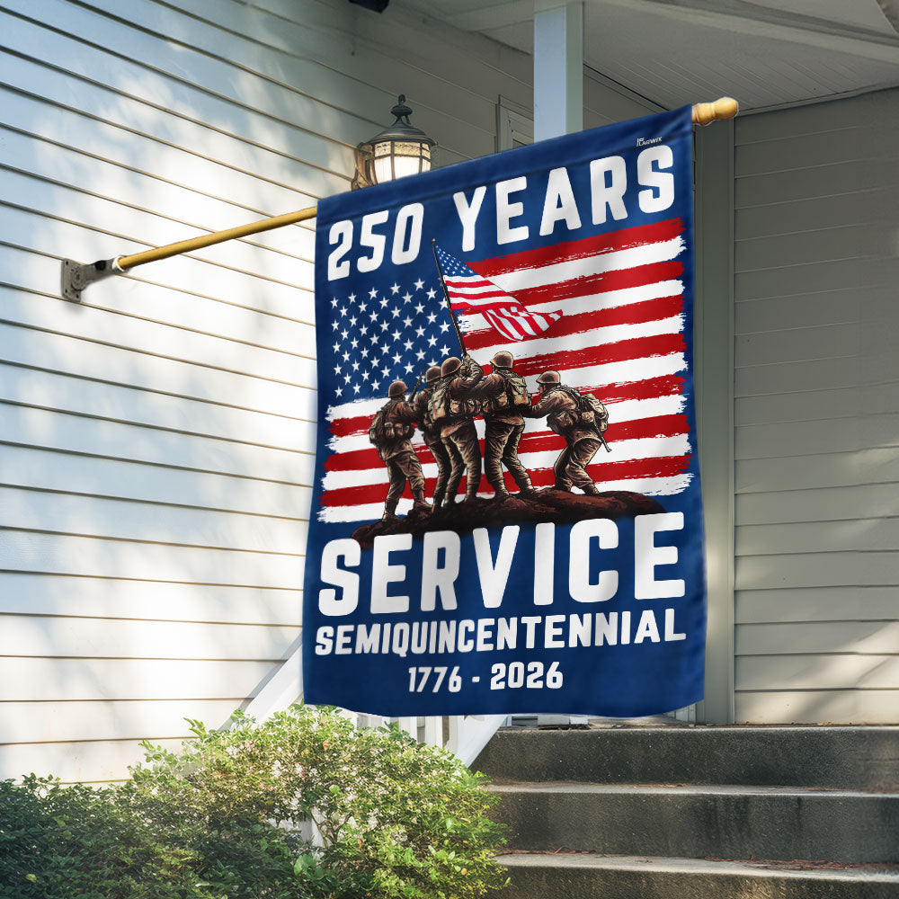 Flagwix American Flag - USA 250th Anniversary Semiquincentennial Patriotic Canvas Flag