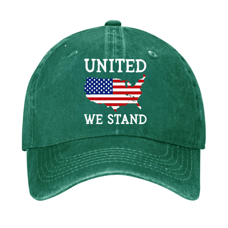 Maturelion Custom Cap American Men'S United We Stand  Cap