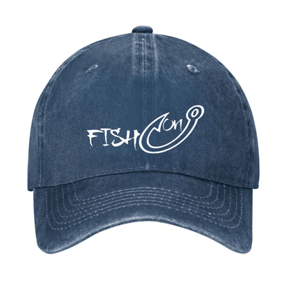 Fish On Funny Fishing Cap (Free Customization)
