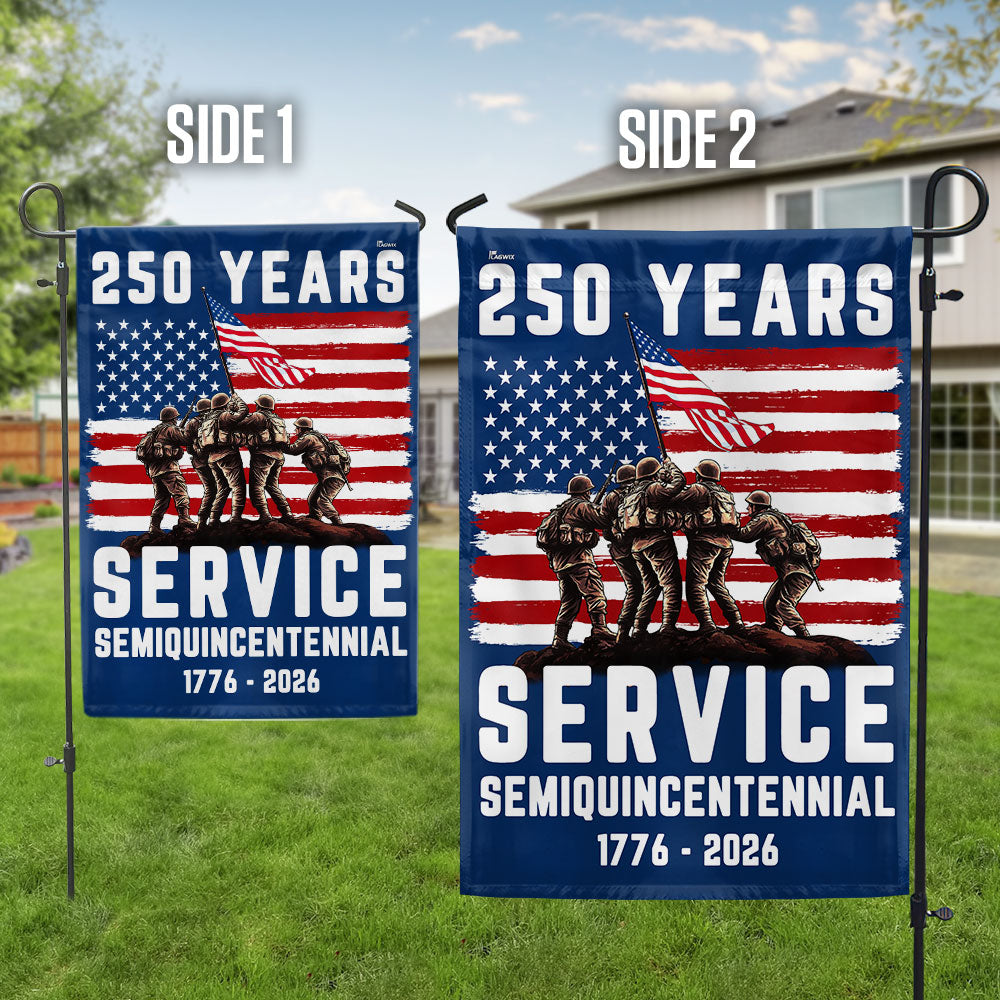 Flagwix American Flag - USA 250th Anniversary Semiquincentennial Patriotic Canvas Flag