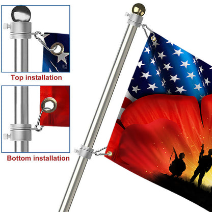 Veteran Grommet Flag All Gave Some, Some Gave All BNN192GF