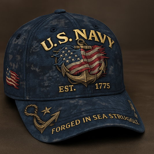 U.S. Navy Heritage Cap – Forged in Sea Struggle Edition