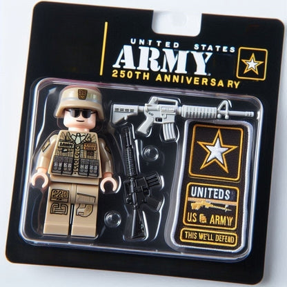 250th Anniversary Military Commemorative Building Block Sets