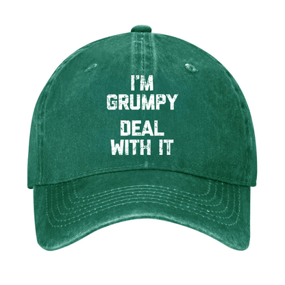 I'm Grumpy Deal With It Cap