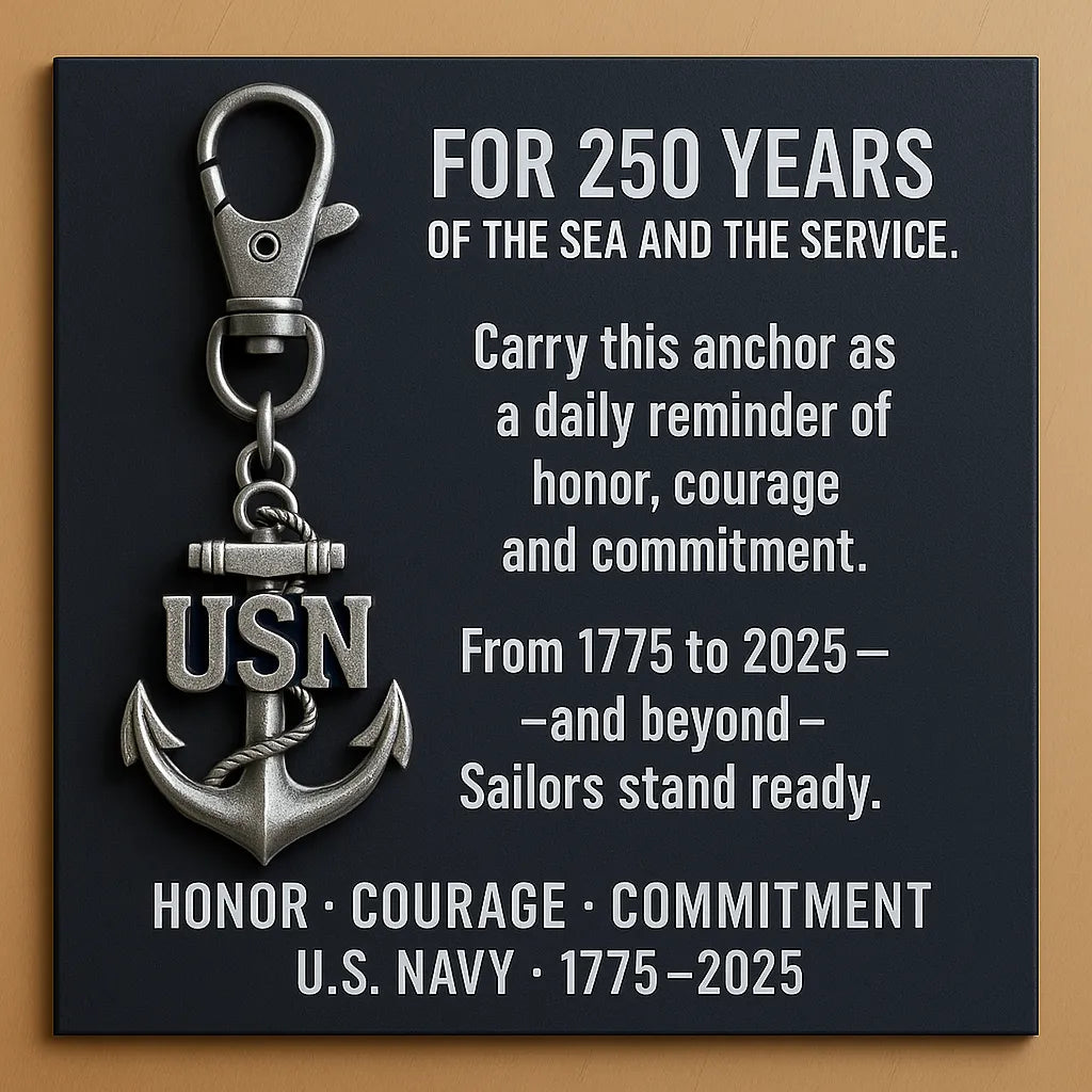 🇺🇸 U.S. Military Commemorative Keychain Series