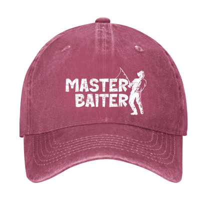 Master Baiter Fishing Baseball Cap (Free Customization)