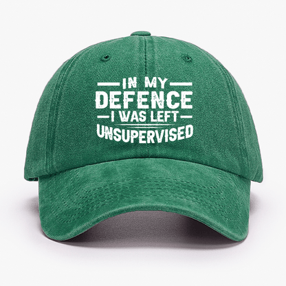 In My Defence I Was Left Unsupervised Cap