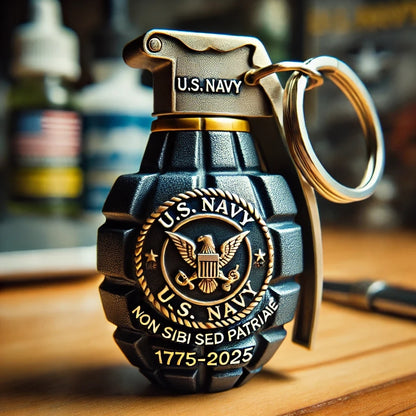 250th Anniversary Military Commemorative Grenade