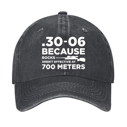 Maturelion Custom Cap 30-06 Because Rocks Aren't Effective At 700 Meters Cap