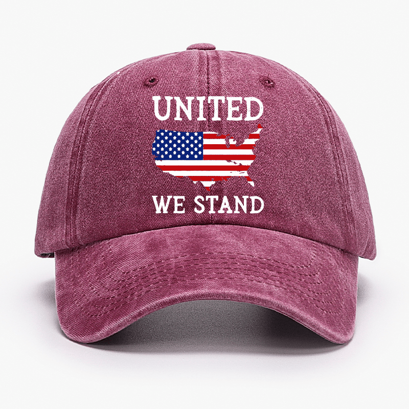 Maturelion Custom Cap American Men'S United We Stand  Cap