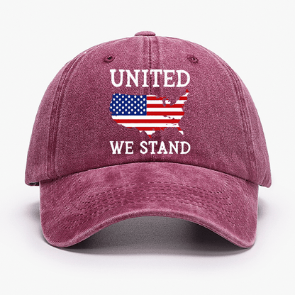 Maturelion Custom Cap American Men'S United We Stand  Cap